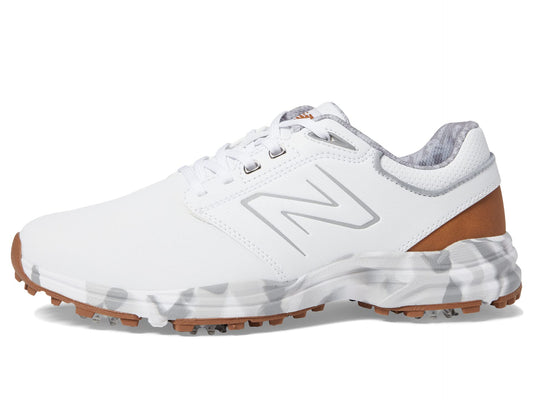 New Balance Men's Brighton Golf Shoe, White, 11
