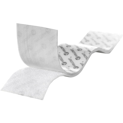 VELCRO 25 Ft Bulk Roll 2" Wide, Industrial Strength Strong Hold - White