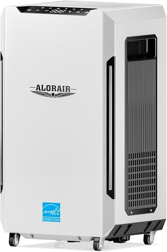 ALORAIR Energy Star Commercial Grade Dehumidifier with Pump & Drain Hose for Basment Dehu for Home Use, Bathroom, Bedroom, Garage, Warehouse, Utility Room, Industrial Use, 5 Years Limited Warranty