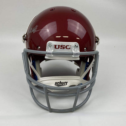 Autographed/Signed Marcus Allen USC Trojans Full Size FS F/S Replica College Football Helmet GTSM COA