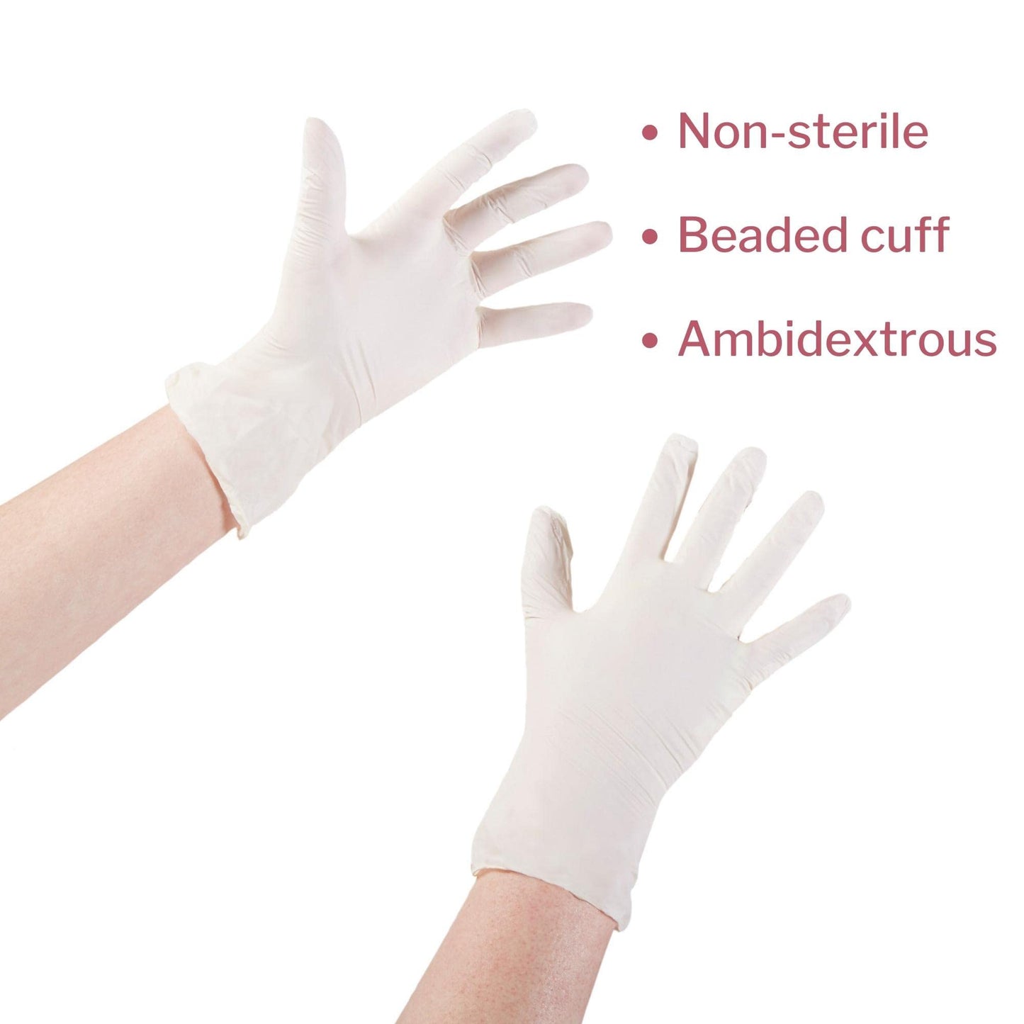 McKesson 14-818 Vinyl Exam Gloves, Non-Sterile, Powder-Free, Large, 1000 Gloves