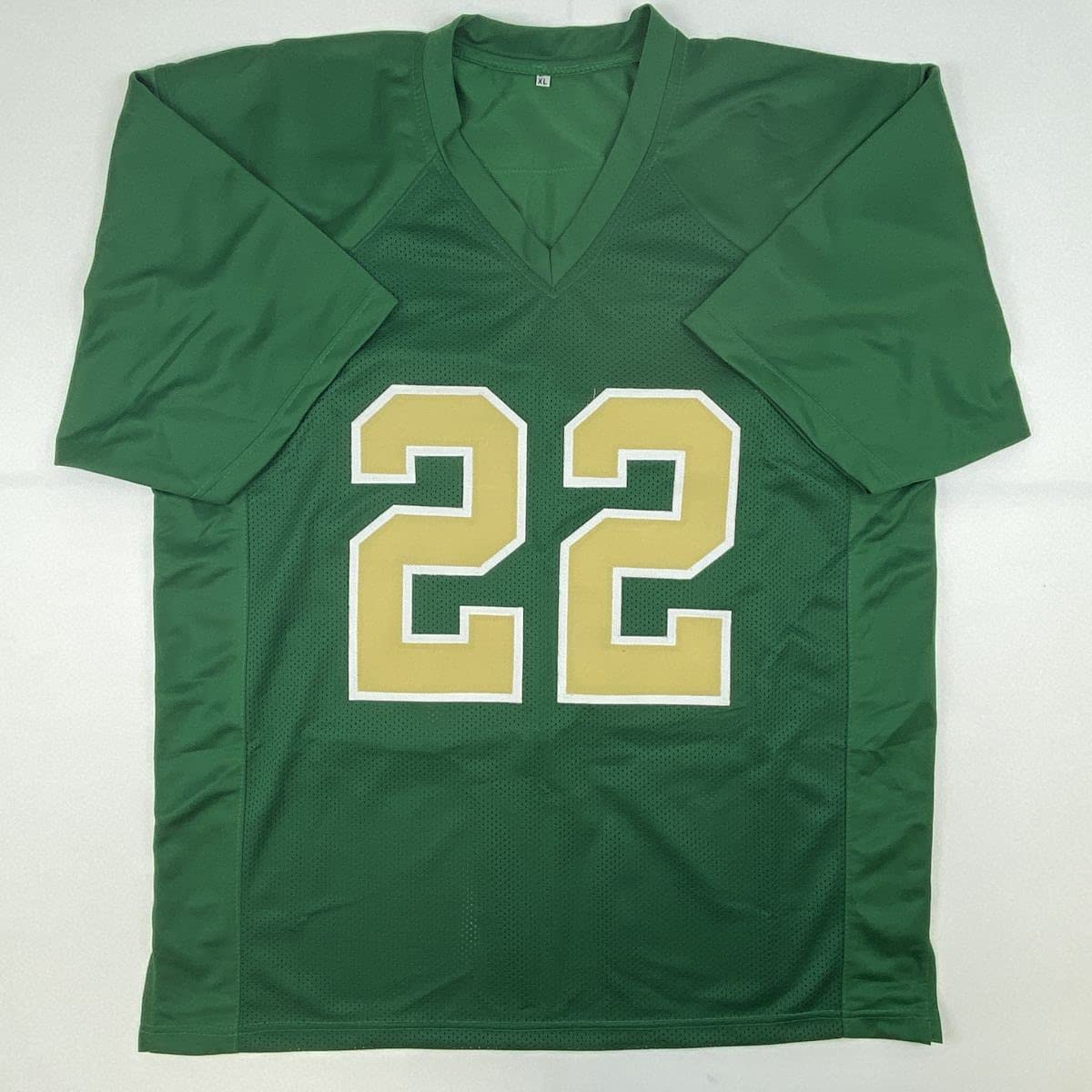 Autographed/Signed Harrison Smith Notre Dame Green College Football Jersey Beckett BAS COA