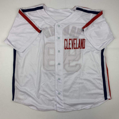 Autographed/Signed Charlie Sheen Wild Thing Ricky Vaughn Major League Movie Baseball Jersey Beckett BAS COA