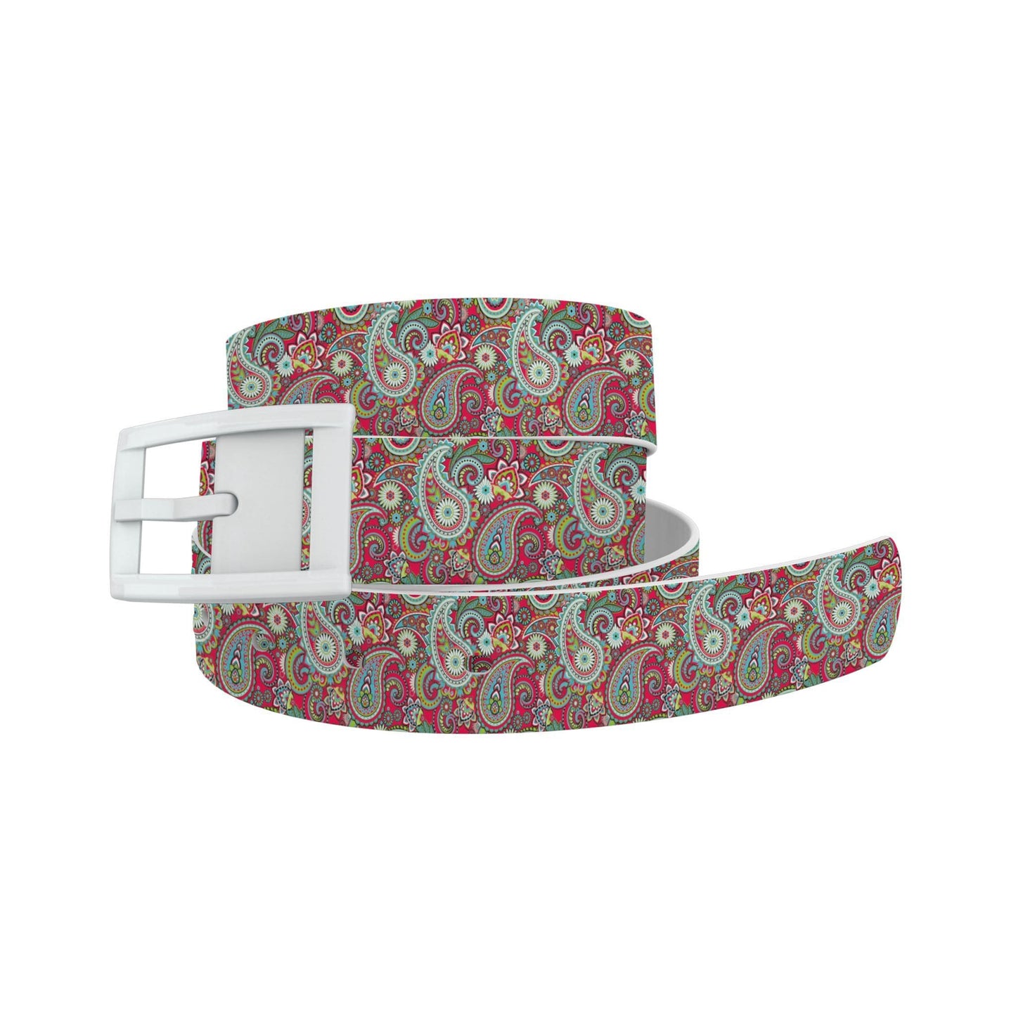 Paisley Magenta Belt