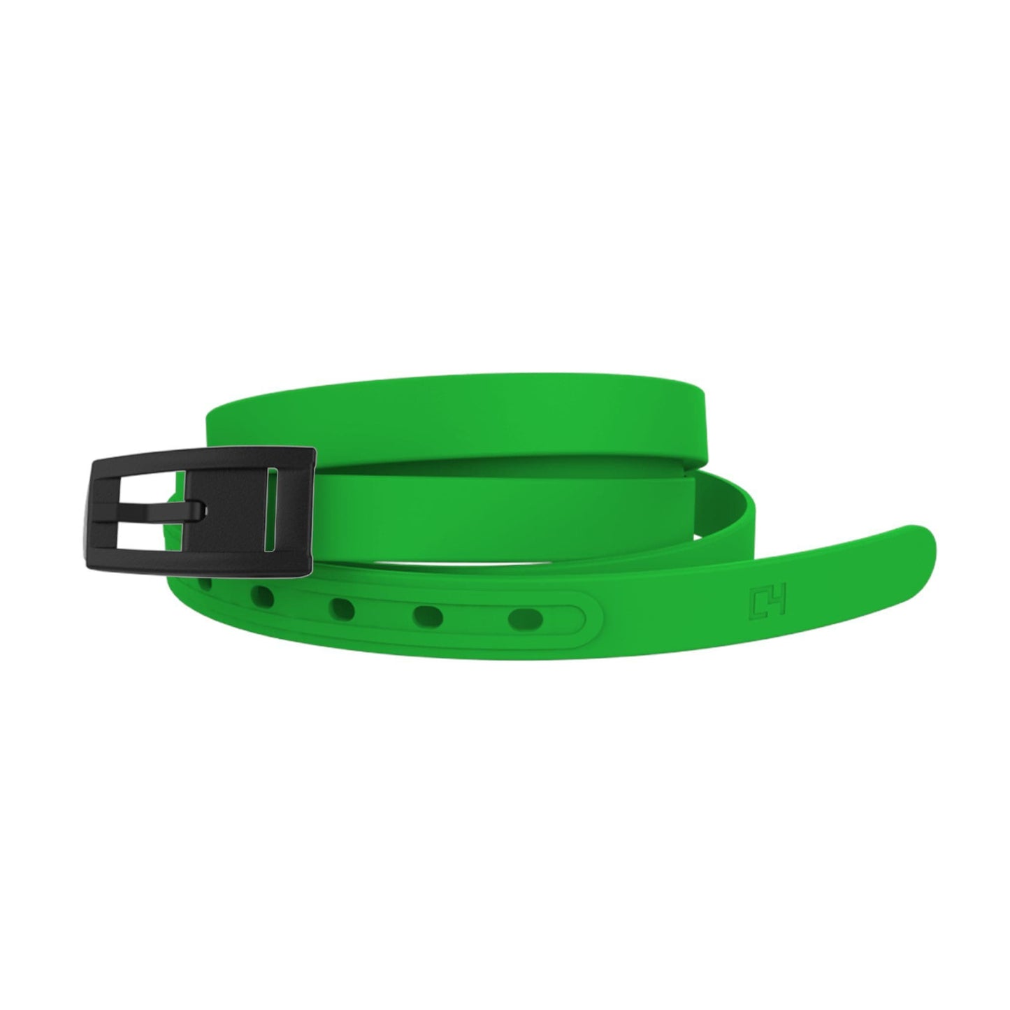 Kelly Green Skinny Belt