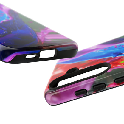 Vibrant Color Splash Tough Phone Case