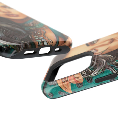 Vibrant Beauty Magnetic Tough Phone Case
