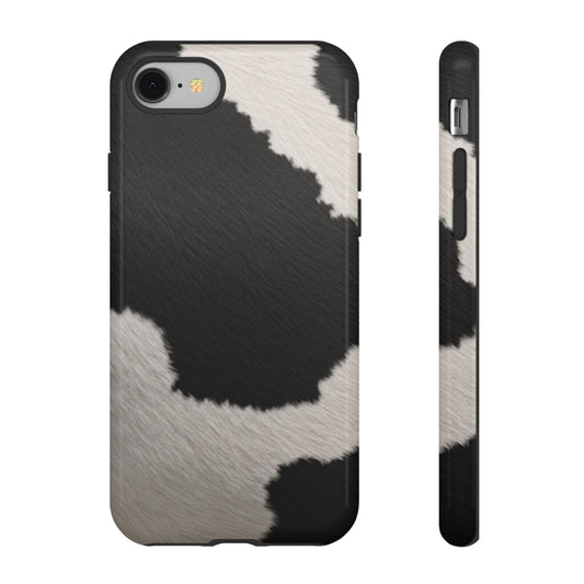 Stylish Cow Print Tough Phone Case