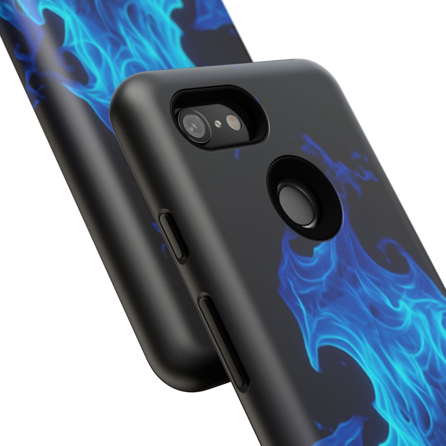 Blue Flames Tough  Phone Case