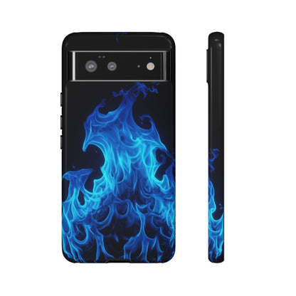 Blue Flames Tough  Phone Case