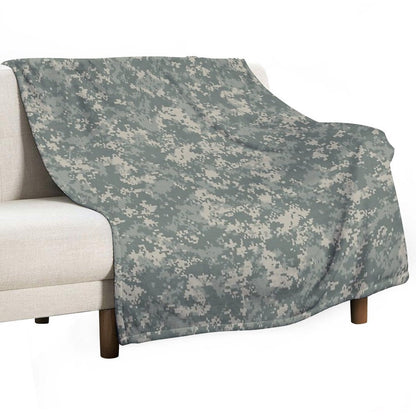 Army ACU Camouflage Throw Blanket