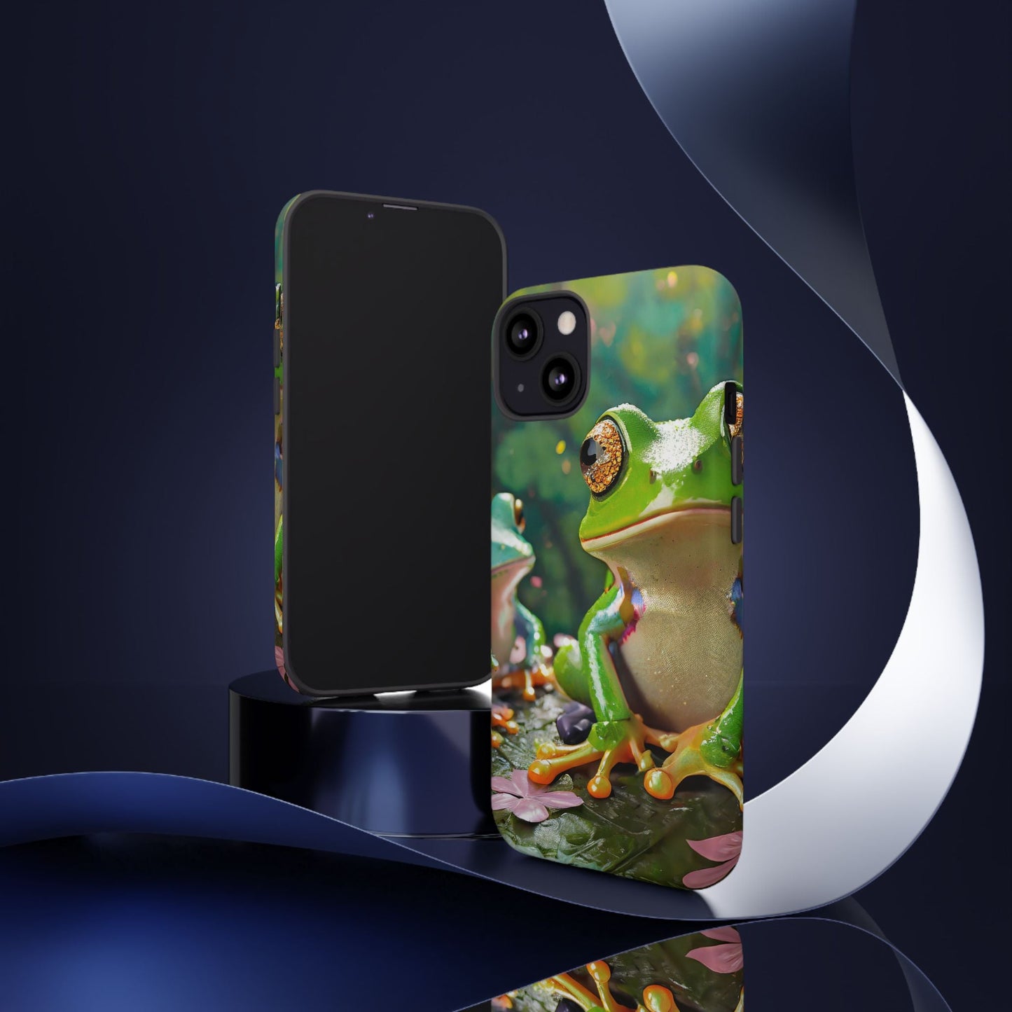 Someone Watching Colorful Frog Tough Phone Case