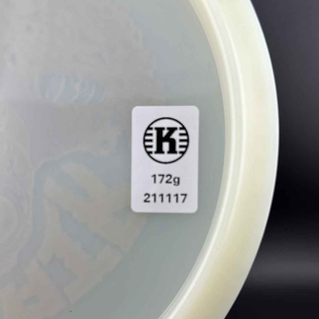 K1 Glow Kaxe - 2021 Run - RADioactive Man Stamp