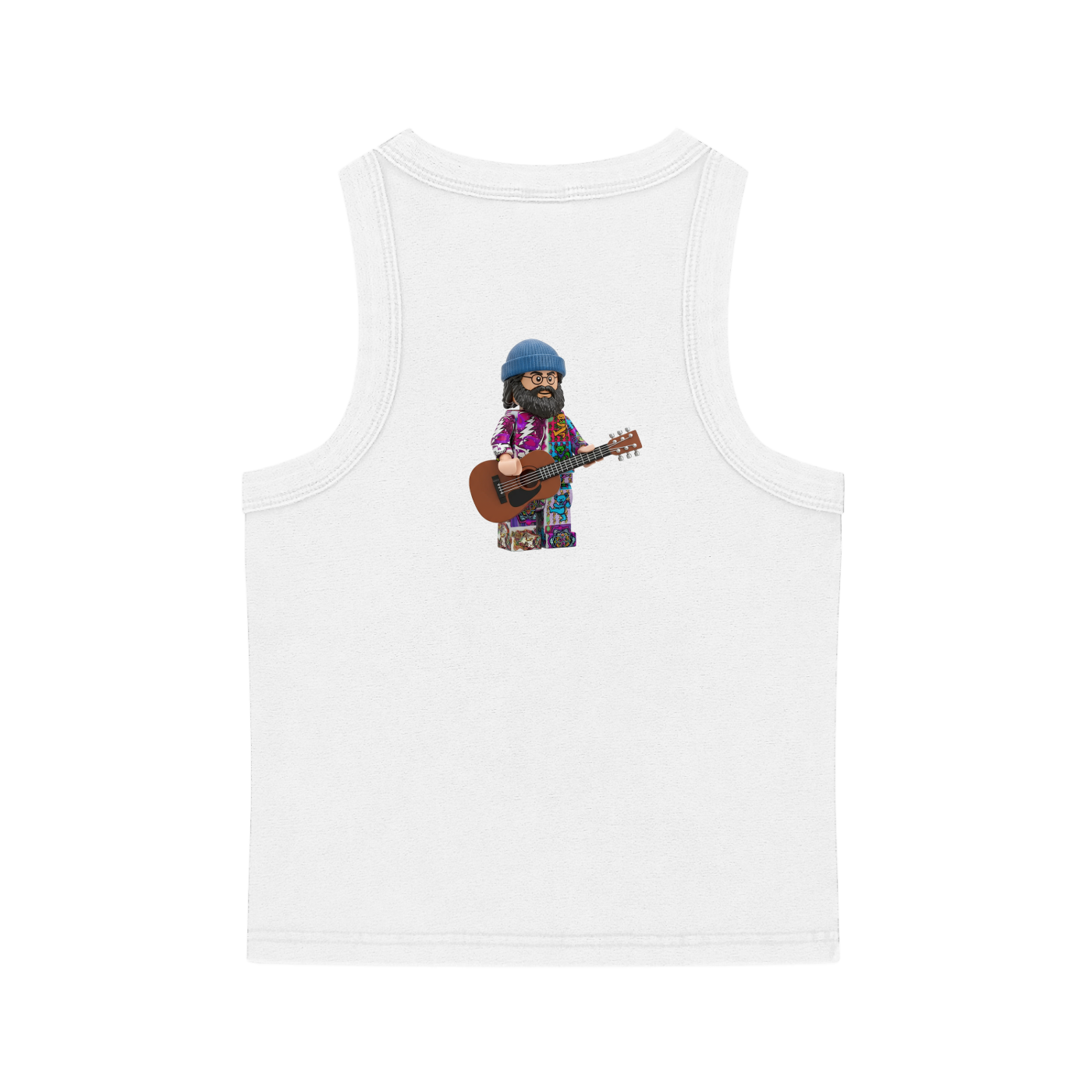 1+3 Bolt DeadHead Snow Washed Tank Top