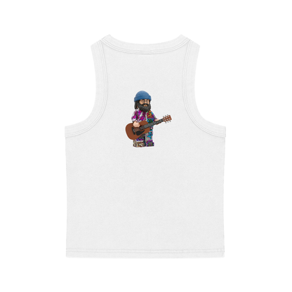 1+3 Bolt DeadHead Snow Washed Tank Top
