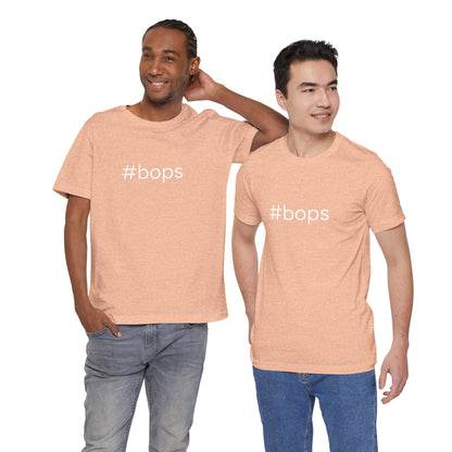 #bops Unisex High End Cotton Short Sleeve Tee