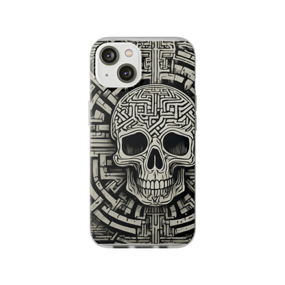 Gothic Skull Maze Flexi Case