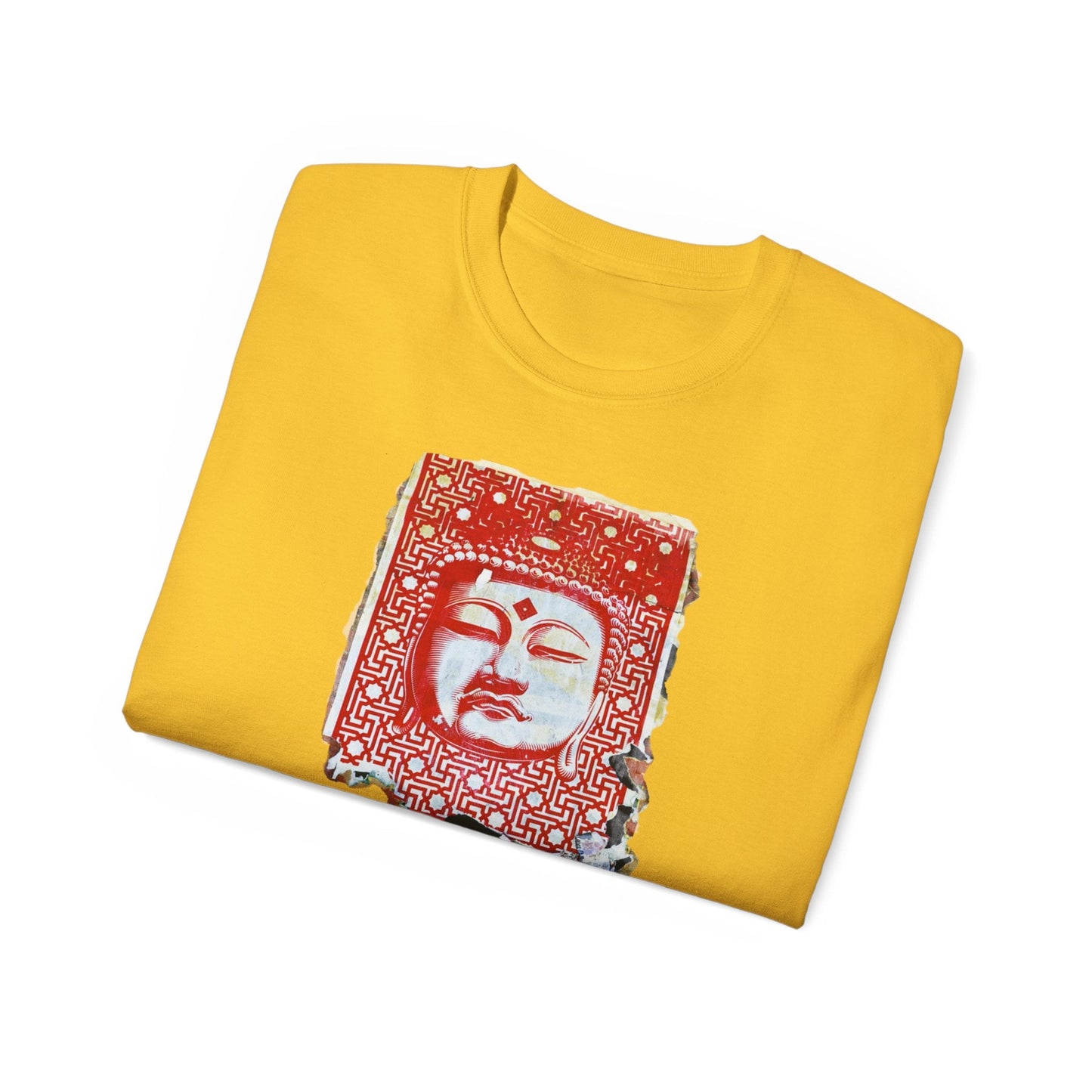 Fine Art Buddha Tablet Print Unisex Ultra Cotton Tee
