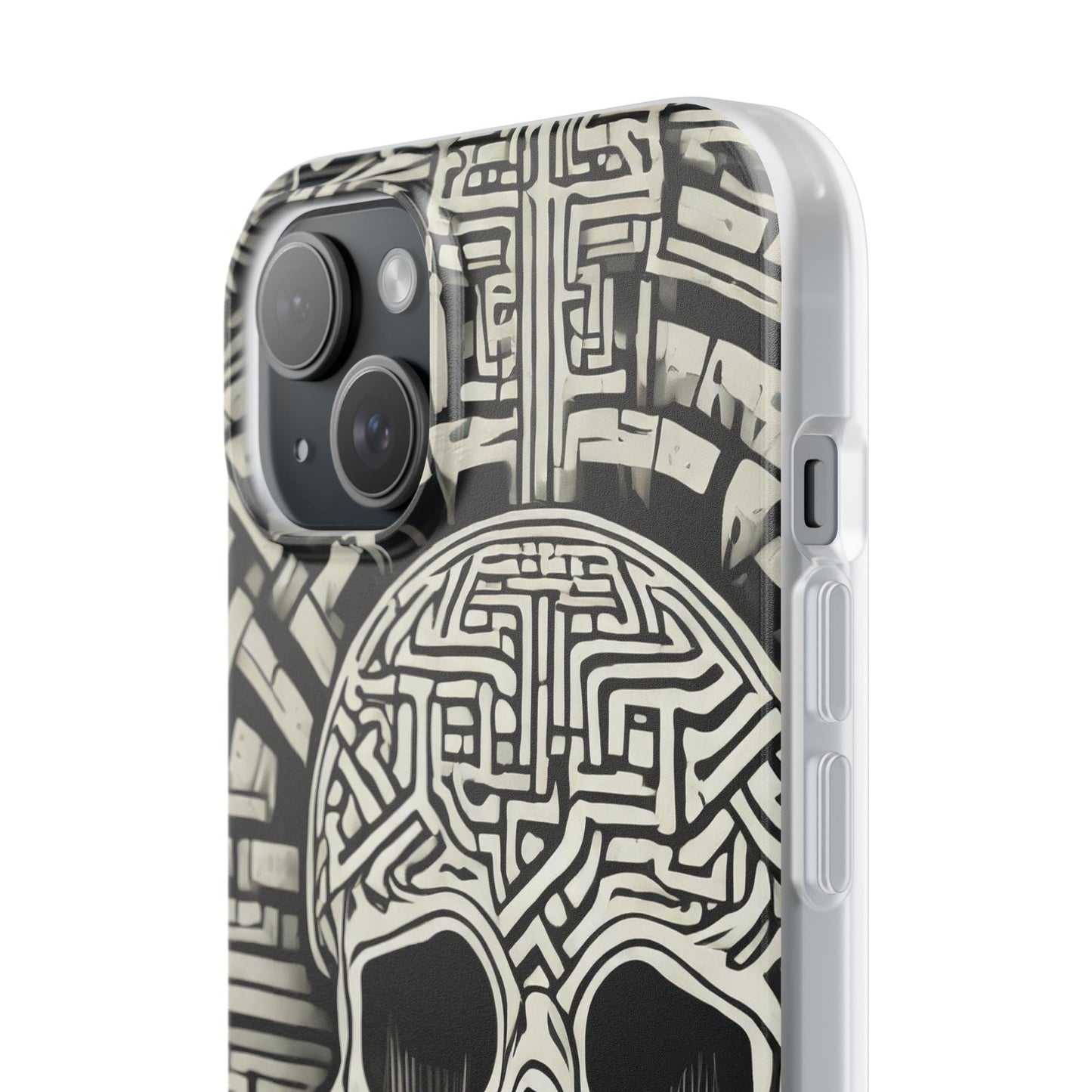 Gothic Skull Maze Flexi Case