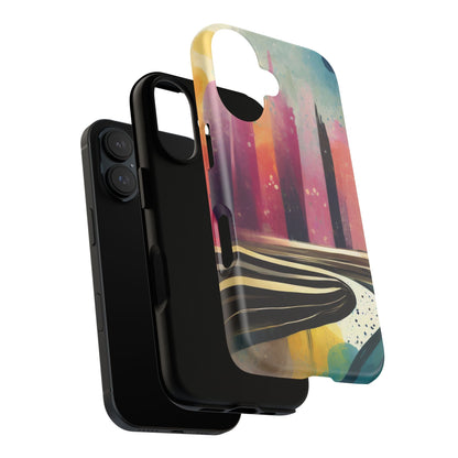 City Skyline Vibrant Tough Phone Case