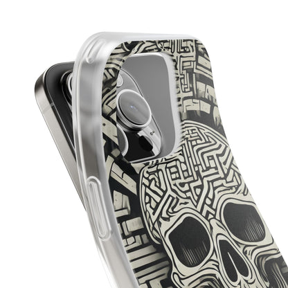 Gothic Skull Maze Flexi Case