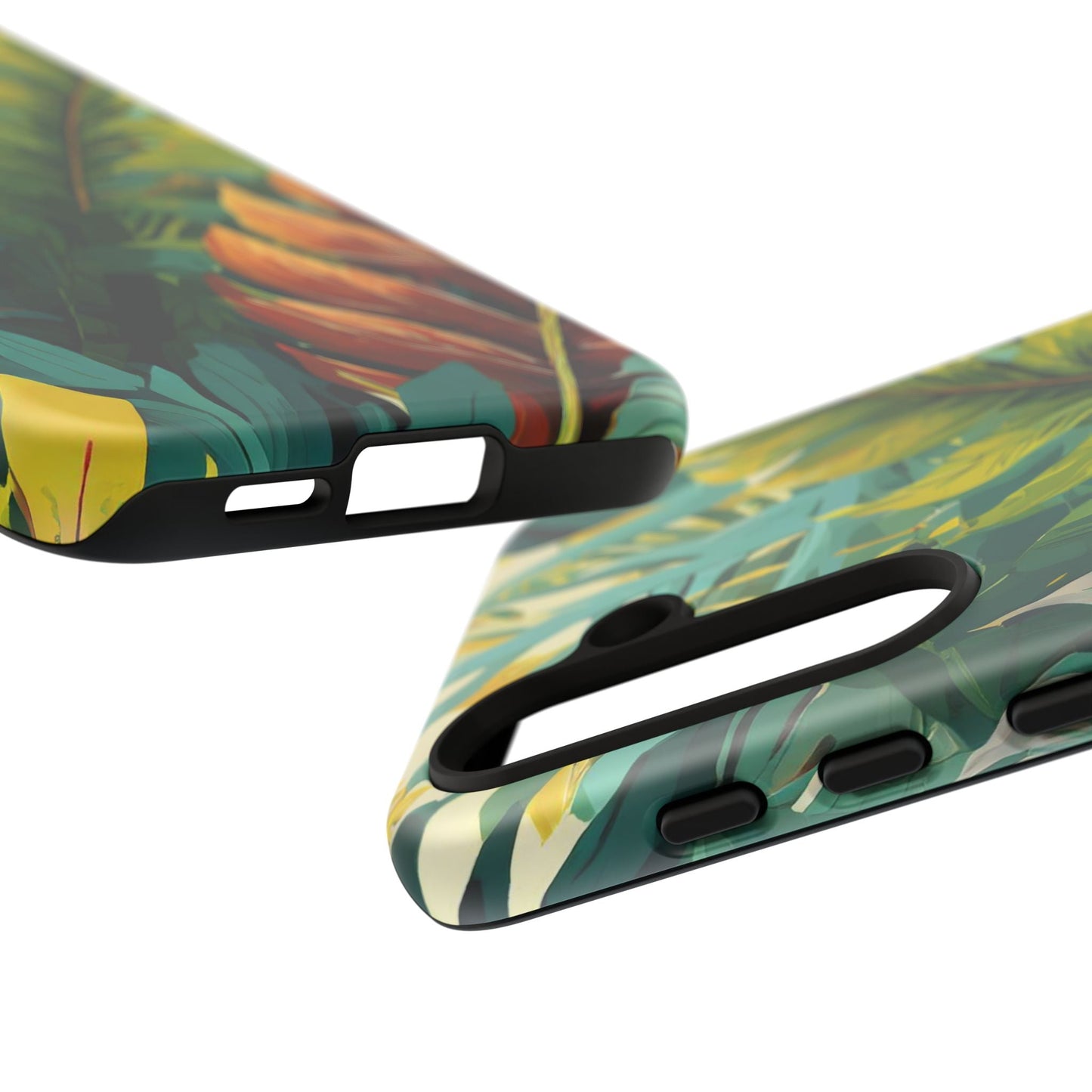 Tropical Leaf Tough Phone Case