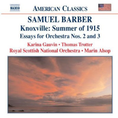 Marin Alsop - Knoxville: Summer of 1915 Music CD