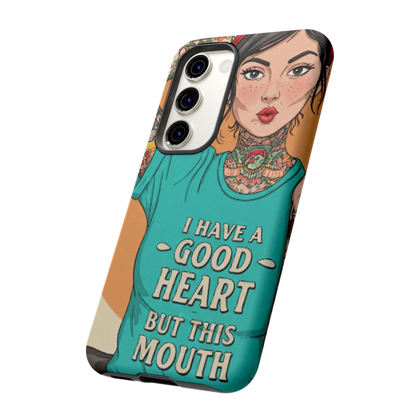 I Have A Good Heart Tough Phone Case