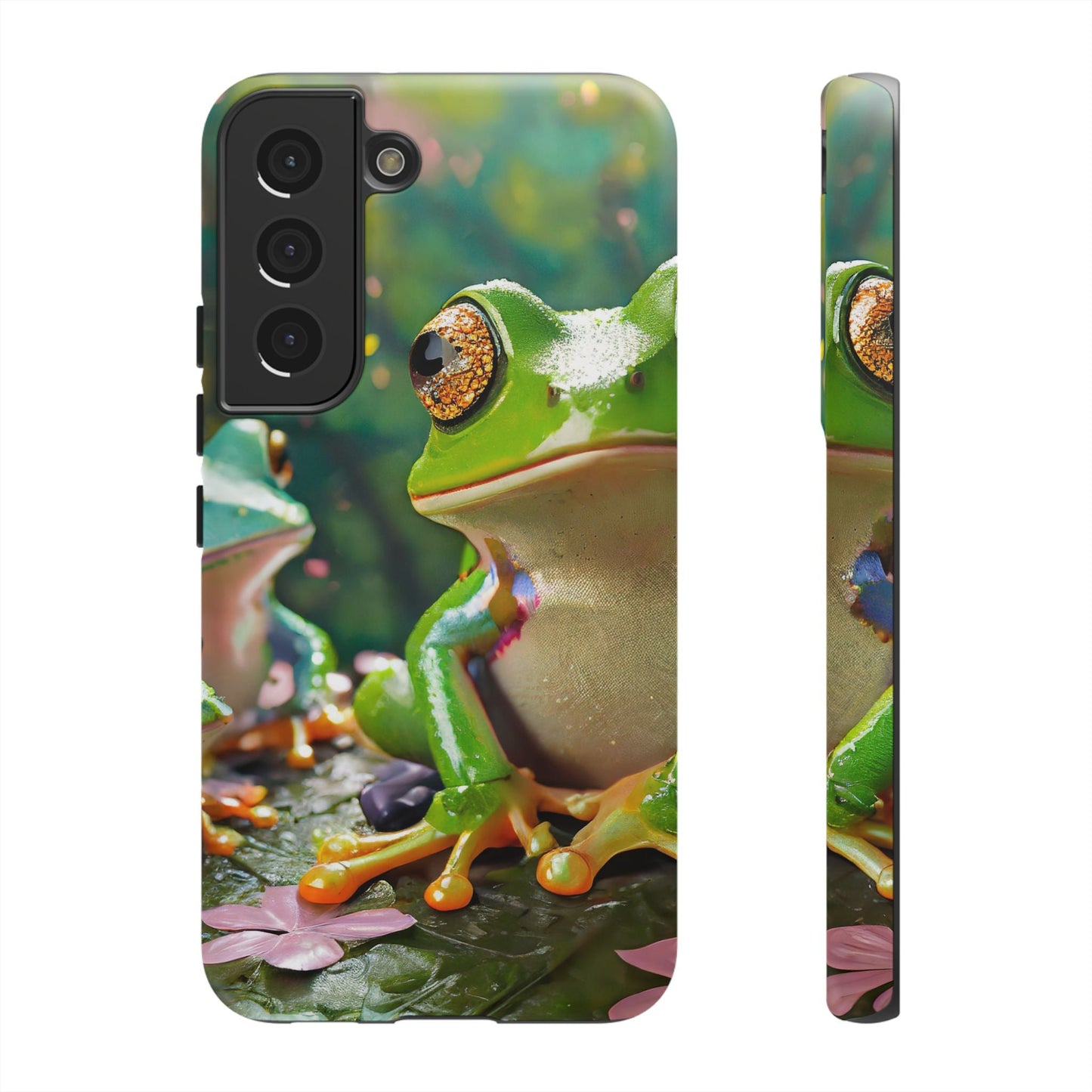 Someone Watching Colorful Frog Tough Phone Case