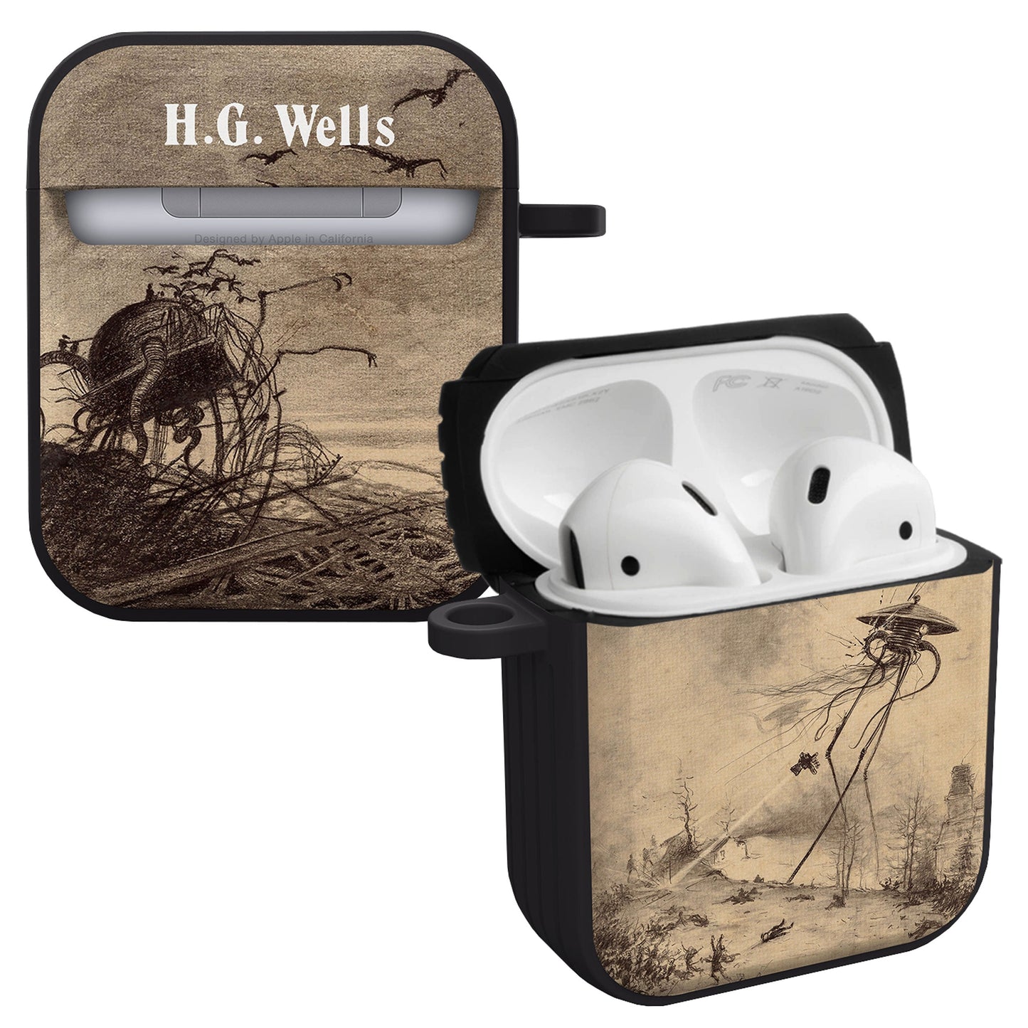 Classic Books HDX Apple AirPods Gen 1 & 2 Case Cover