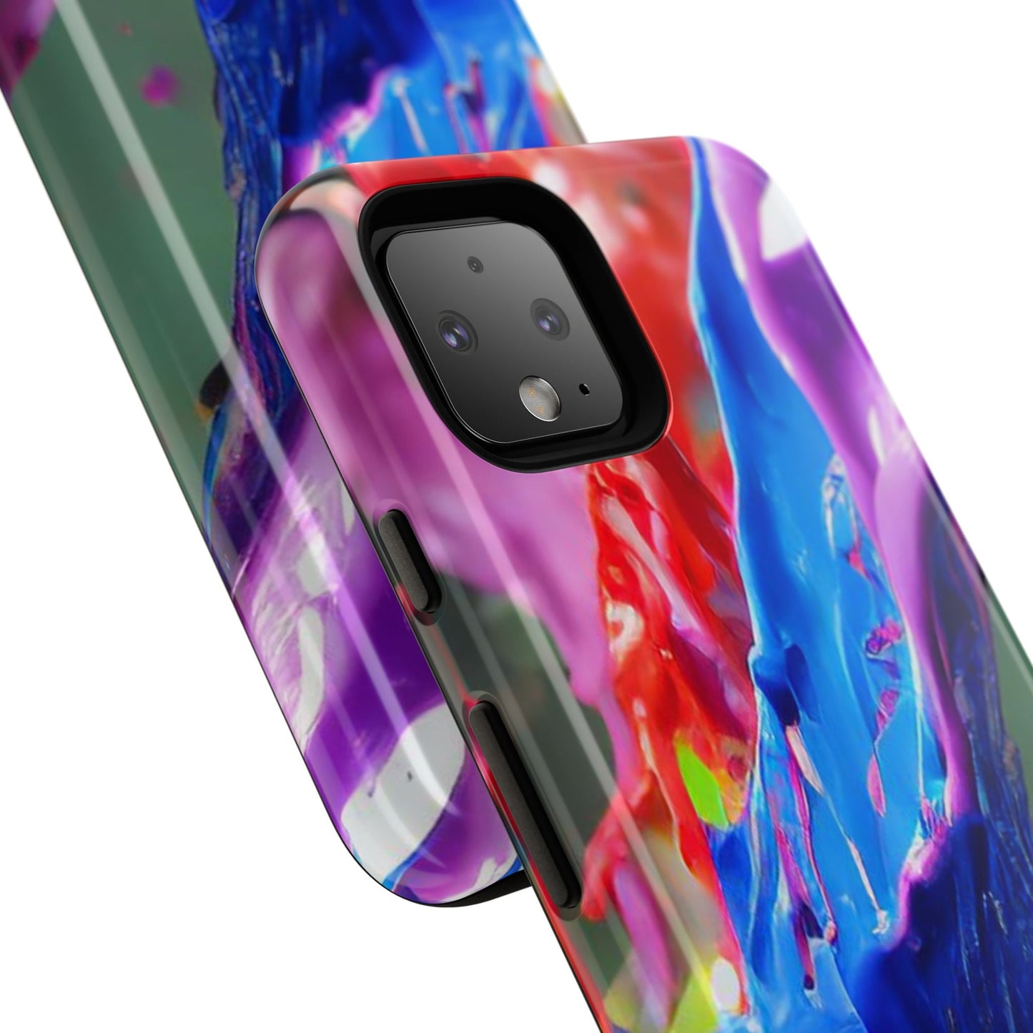Vibrant Color Splash Tough Phone Case