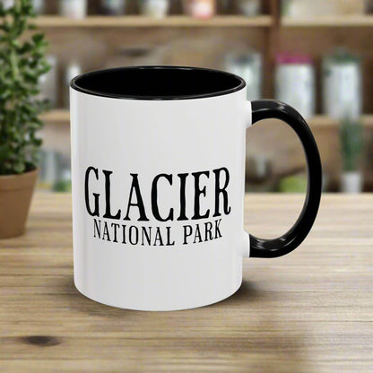 Glacier National Park Big Horned Sheep Colored Coffee Mug 11oz 15oz