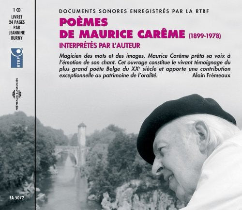 Maurice Careme - Poemes de Maurice Careme Music CD