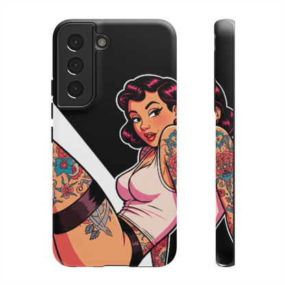Vintage Tattoo Beauty Tough Phone Case