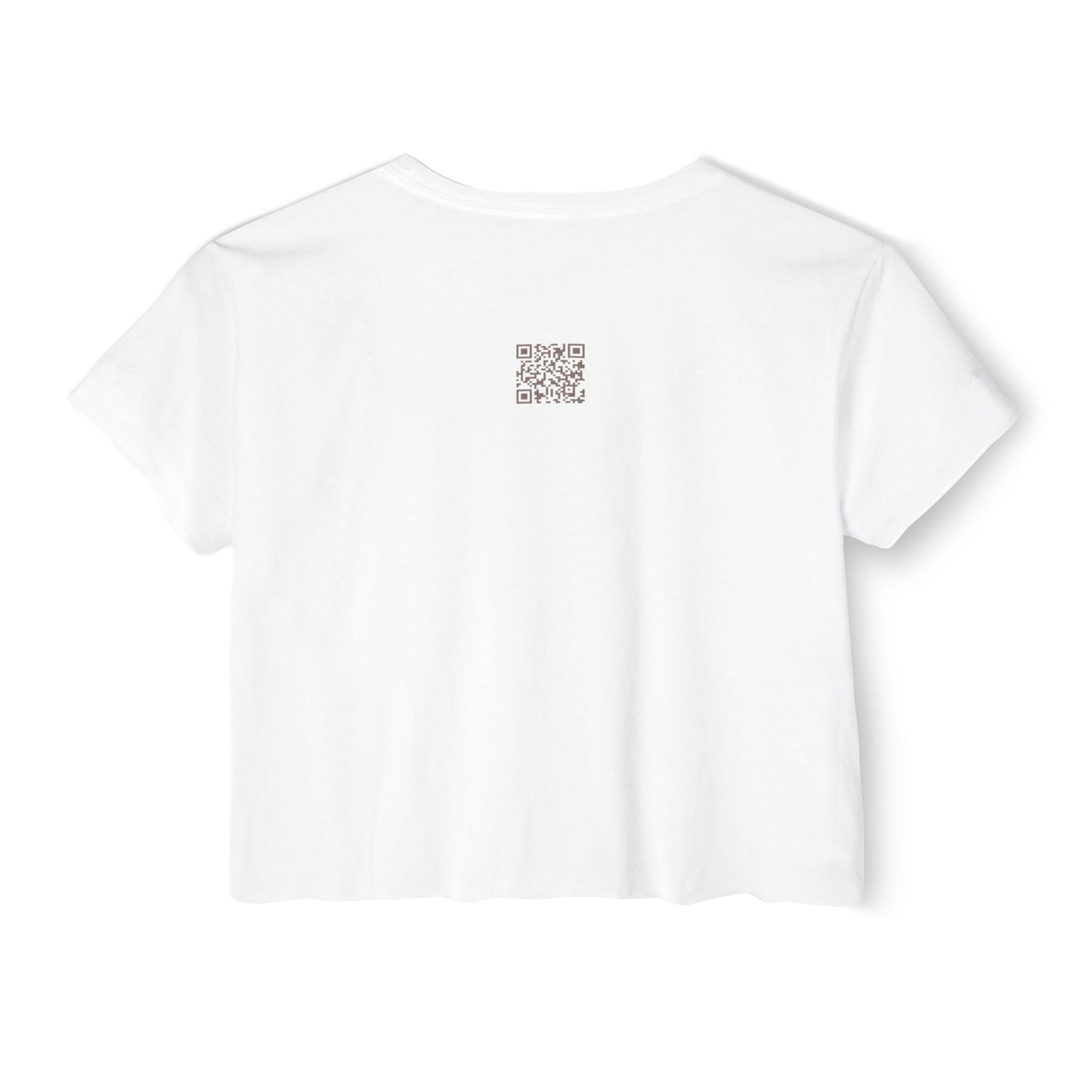 Vintage Beautiful Disaster Tattooed Pin Up Crop Top