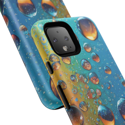 Colorful Water Droplets Tough Phone Case