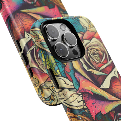 Colorful Roses Tough Phone Case