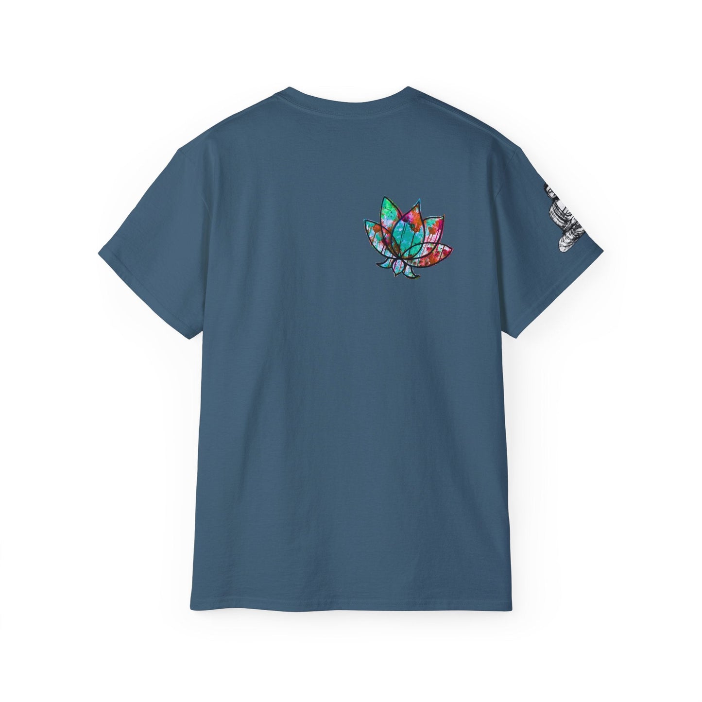 Fine Art Buddha Oil Paint Print Unisex Ultra Cotton Tee