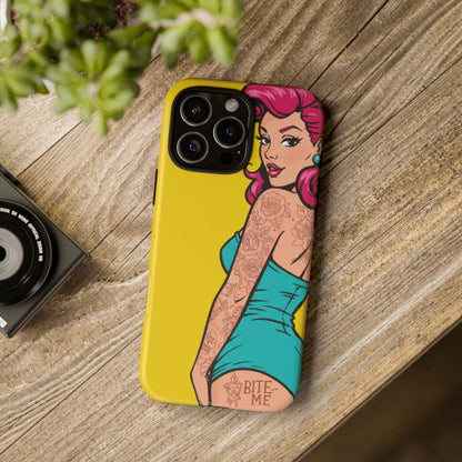 Bite Me Beauty Tough Phone Case