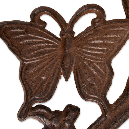 BUTTERFLY CAST IRON PLANTER BRACKET