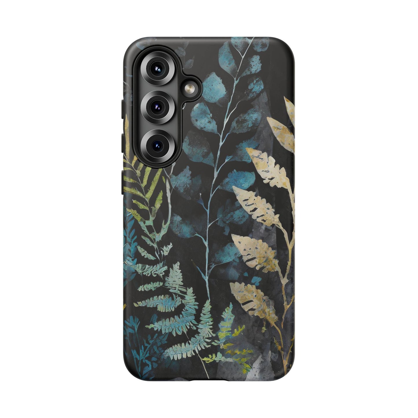 Dark Floral Tough Phone Case