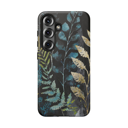 Dark Floral Tough Phone Case