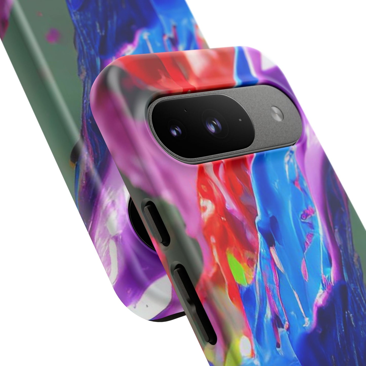 Vibrant Color Splash Tough Phone Case