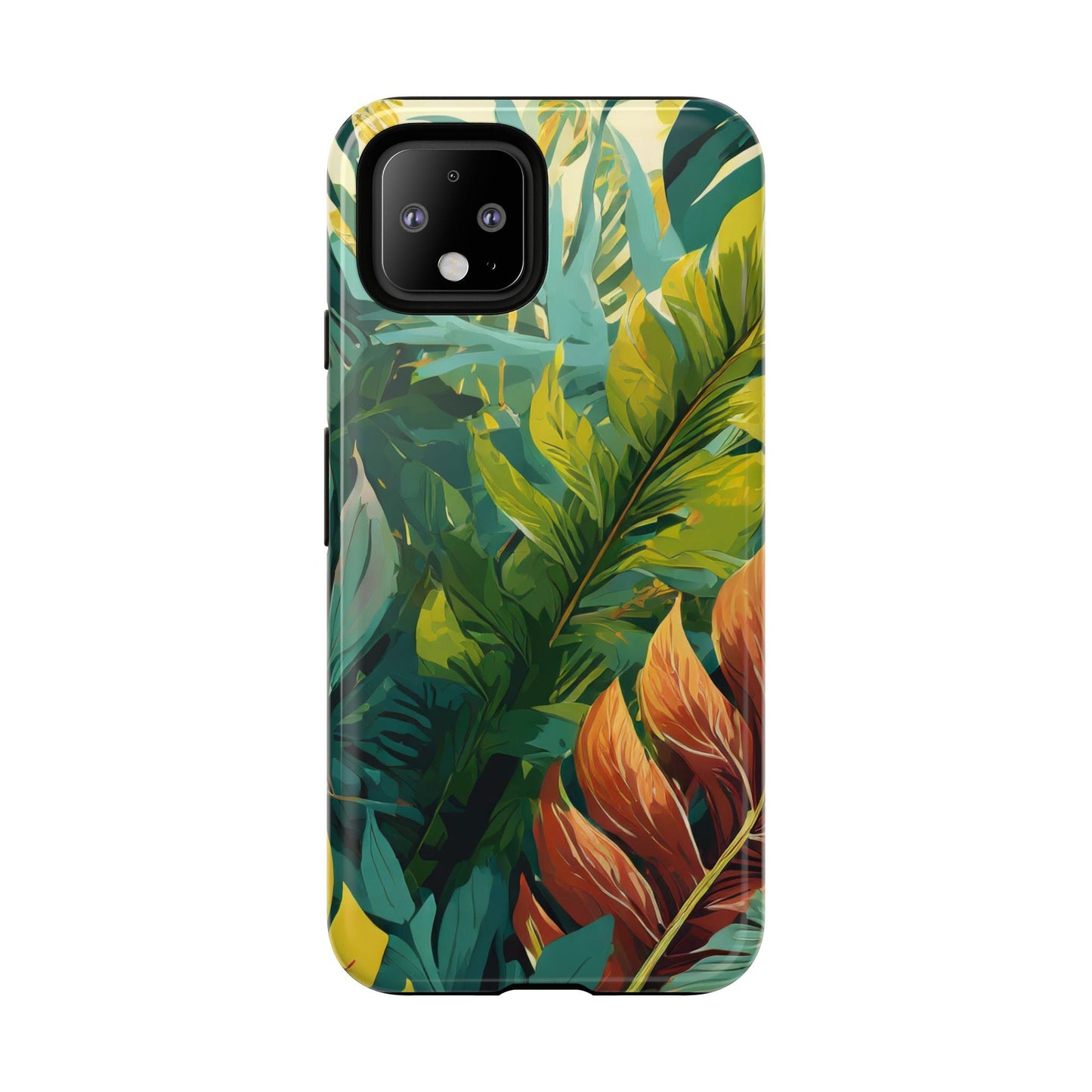 Tropical Leaf Tough Phone Case