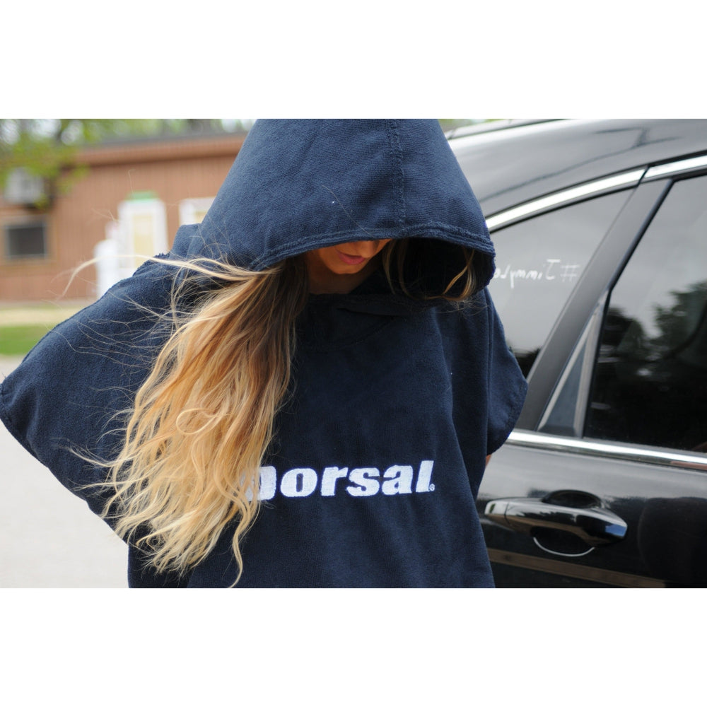 DORSAL Thick Microfiber Surf Poncho Robe for Wetsuit Changing Towel