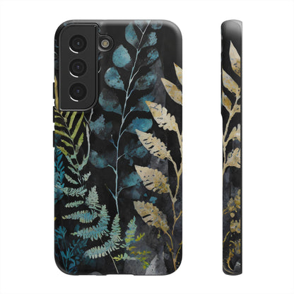 Dark Floral Tough Phone Case