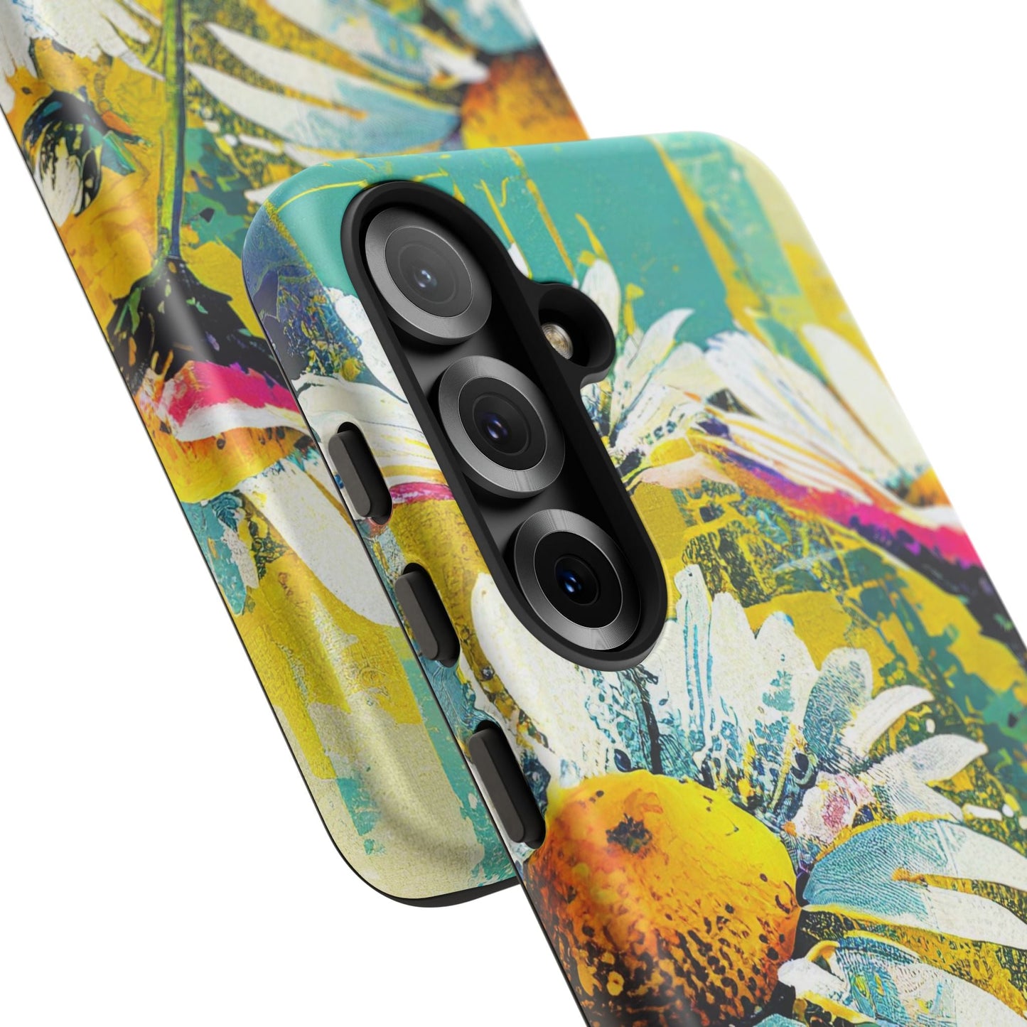 Colorful Daisy Floral Tough Phone Case