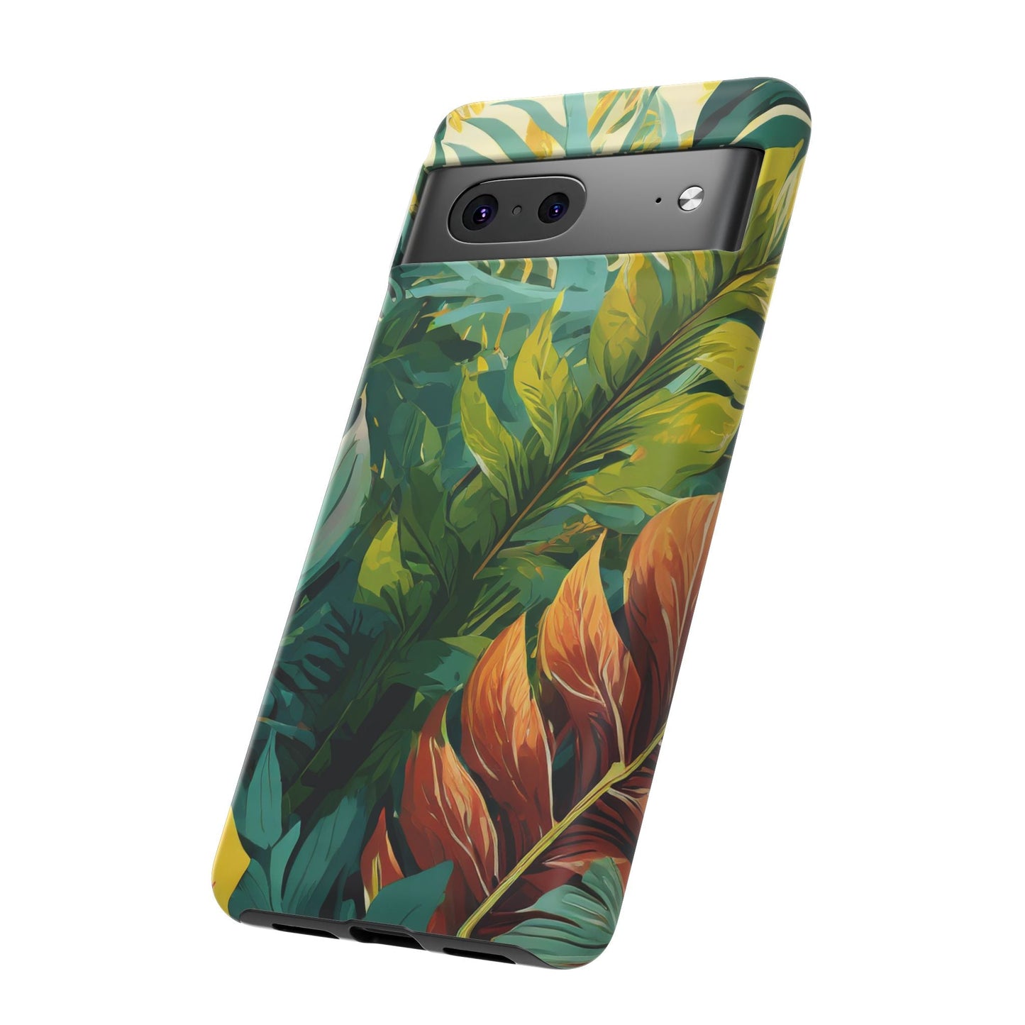Tropical Leaf Tough Phone Case