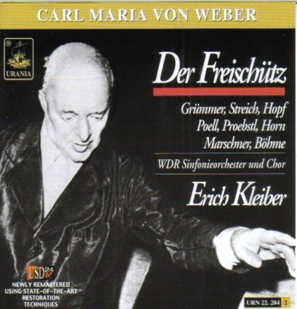 Hans Hopf - Der Freischutz Music CD