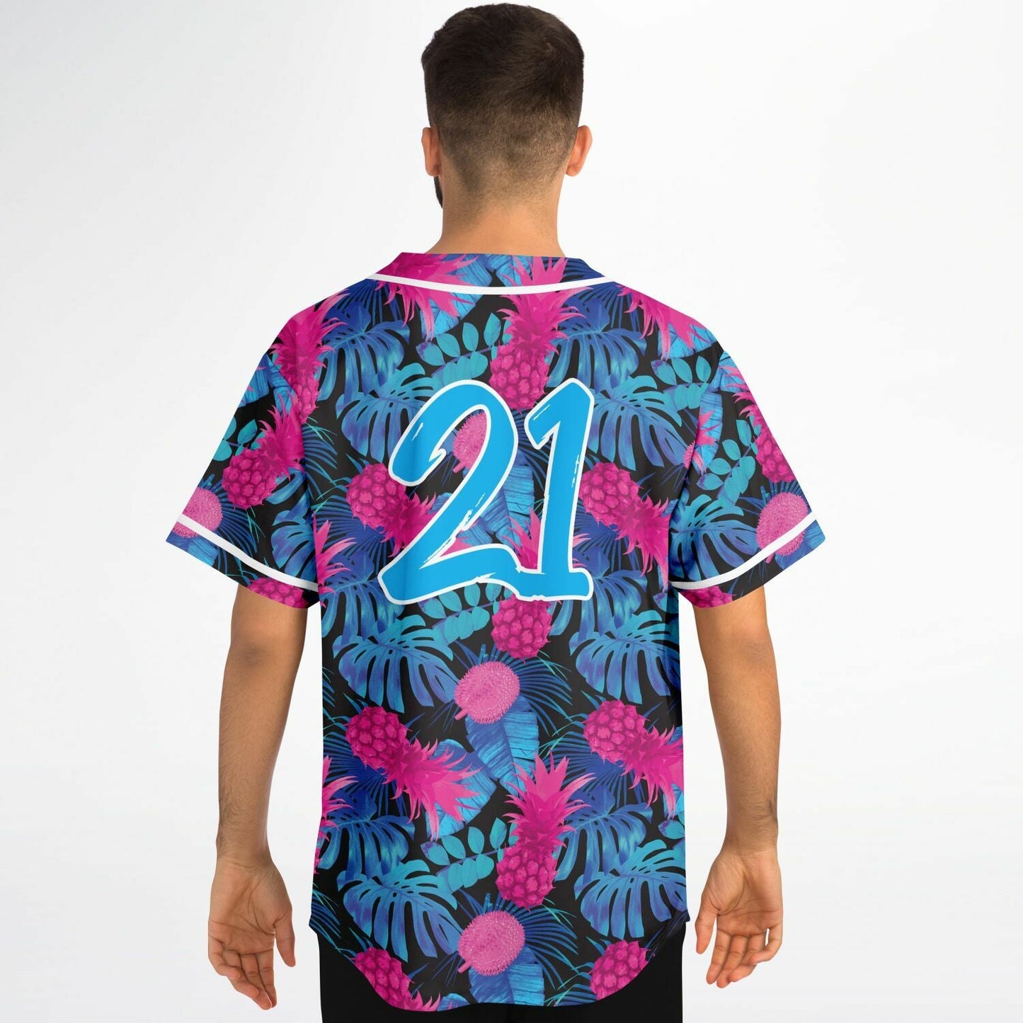 Rad Palm Pineapple Express Baseball Jersey